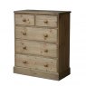 Woodies Pine Cottage 2 + 3 Chest of Drawers