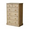 Woodies Woodies Pine Cottage 2 + 4 Chest of Drawers