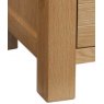 Bristol Oak double wardrobe with drawers