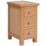 Bristol Oak Compact 3 Drawer Bedside