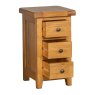 Oaken Compact 3 Drawer Bedside