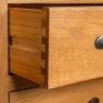 Oaken Compact 3 Drawer Bedside