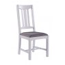 Fleur grey painted dining chair