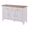 Fleur grey painted large sideboard