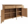 Omega Natural 3 Door Sideboard