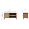 Omega Natural TV Unit