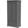 Normandy Double Wardrobe with Drawer