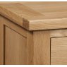 Bristol Oak 3 Drawer Bedside