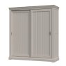 Provence Sliding Double Wardrobe