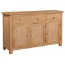 Bristol Oak 3 Door Sideboard