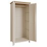 Sigma Grey 2 Door Full Hanging Wardrobe