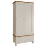 Sigma Grey 2 Door with 1 Drawer Wardrobe