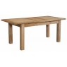 Bristol Oak 120-153 x 80 Dining Table & 1 Ext Leaf