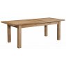 Bristol Oak 180-250 x 90 Dining Table with 2 Extension Leaves