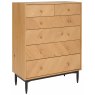 ercol Monza 6 Drawer Chest