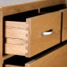 Lisbon Oak 3 over 4 Chest of Drawers