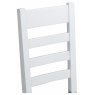 Newlyn Ladder Back Chair Fabric (White Finish)