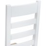 Newlyn Ladder Back Chair Wooden (White Finish)