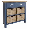 Sigma Blue 2 Drawer 4 Basket Unit