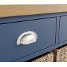 Sigma Blue 3 Drawer 6 Basket Unit