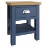 Sigma Blue 1 Drawer Lamp Table