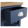 Sigma Blue 1 Drawer Lamp Table