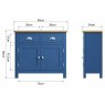 Sigma Blue Sideboard