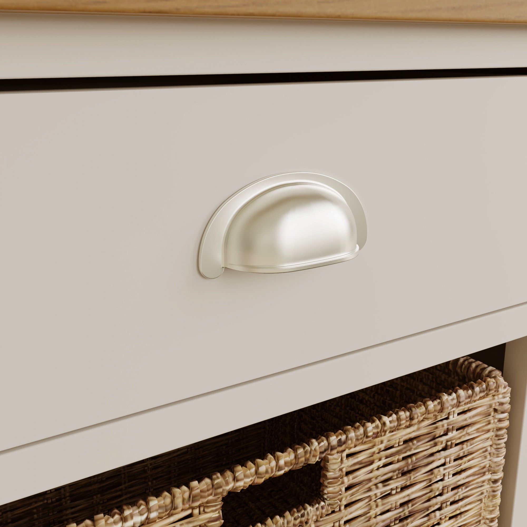 Sigma Grey 1 Drawer 3 Basket Unit