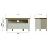 Sigma Grey Corner TV Unit