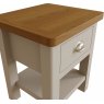 Sigma Grey 1 Drawer Lamp Table