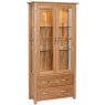 Lisbon Oak Glazed Display Unit