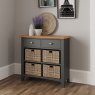 Omega Grey 2 Drawer 4 Basket Unit