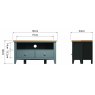 Omega Grey Corner TV Unit