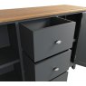 Omega Grey Large Sideboard