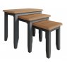 Omega Grey Nest of 3 Tables