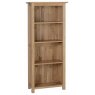 Lisbon Oak Bookcase - 150cm high x 63cm wide