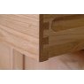 Lisbon Oak small 2 Drawer 2 Door Sideboard