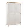 Bristol Painted Double Full Hanging Wardrobe