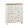 Bristol Painted 2 Over 3 Chest of Drawers