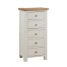 Bristol Painted 5 Drawer Tall Chest