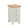 Bristol Ivory Painted Compact 3 Drawer Bedside