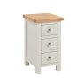 Bristol Painted Compact 3 Drawer Bedside