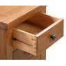 Bristol Rustic Oak Dressing Table & Stool