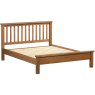 Bristol Rustic Oak 4'6 Bed