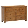 Bristol Rustic Oak 3 Over 4 Chest of Drawers