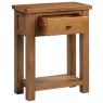 Bristol Rustic Oak Small Console Table