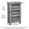 Bristol Rustic Oak Small Bookcase