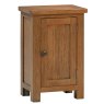 Bristol Rustic Oak Small 1 Door Cabinet