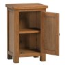 Bristol Rustic Oak Small 1 Door Cabinet