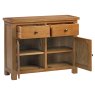Bristol Rustic Oak 2 Door Sideboard